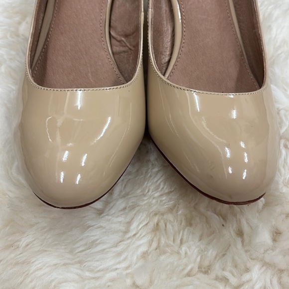 Corso Como Tan Nude Patent Leather Heels 8.5 - Picture 4 of 7